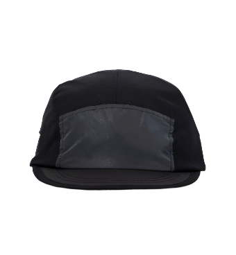 Satisfy Peaceshell Trail Cap - Black (Plain)