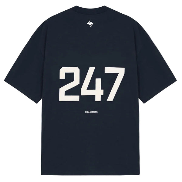 247 Represent Oversized Tee - Navy