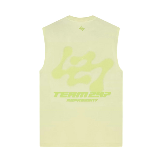 247 Represent Future Terrains Oversized Tank - Shadow Lime