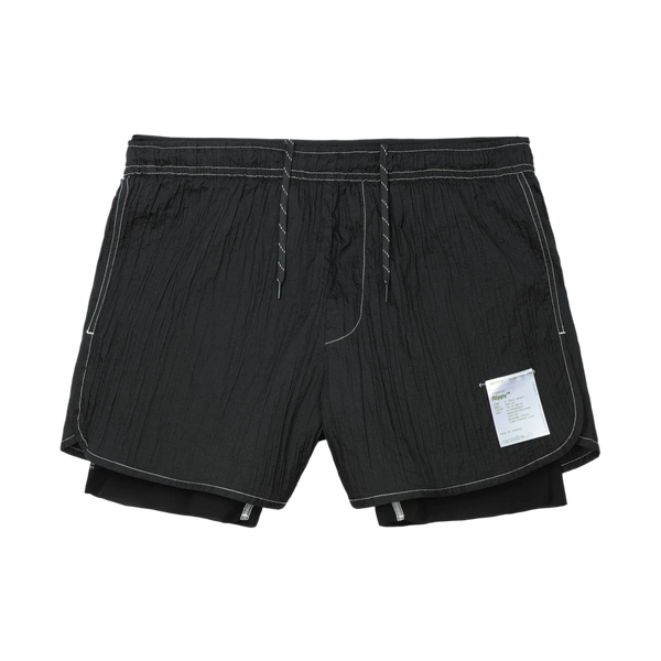 Satisfy Repossessed Rippy 3" Trail Shorts - Black