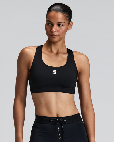 Bandit Women’s Stamina Scoop Neck Run Bra - Black