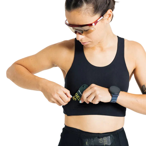 Chance Arow Running Bra - Black and White