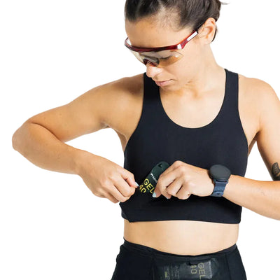 Chance Arow Running Bra - Black and White