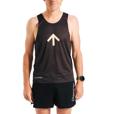 Chance Arow Singlet - Meteorite and Golden Haze