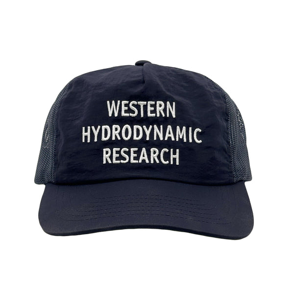 Western Hydrodynamic Research WHR Mesh  Embroidery Promo Hat - Navy