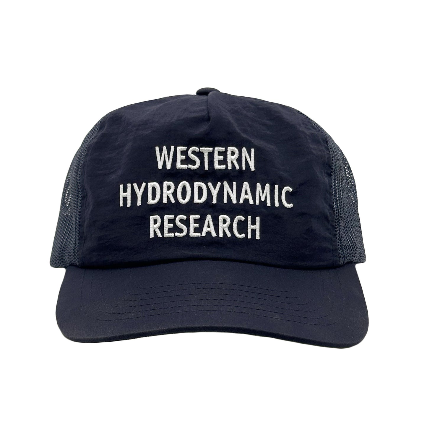 Western Hydrodynamic Research WHR Mesh  Embroidery Promo Hat - Navy