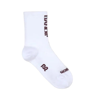 Bandit Blocked Vertical with Stripe RW 2 Pack - White with Port