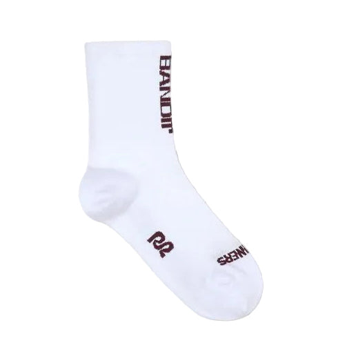 Bandit Blocked Vertical with Stripe RW 2 Pack - White with Port