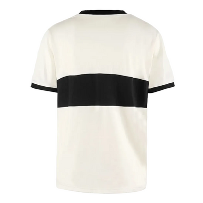 District Vision Japan Cotton Ringer Tee - Vintage White-Black