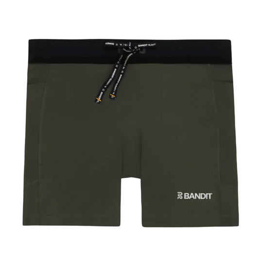 Bandit Stamina™ 5" Compression Short, Women's - Dark Fatigue