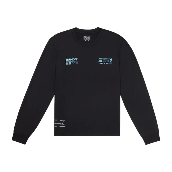 Bandit Unisex NanoMesh™ "Fast & Loose" Long Sleeve - Black