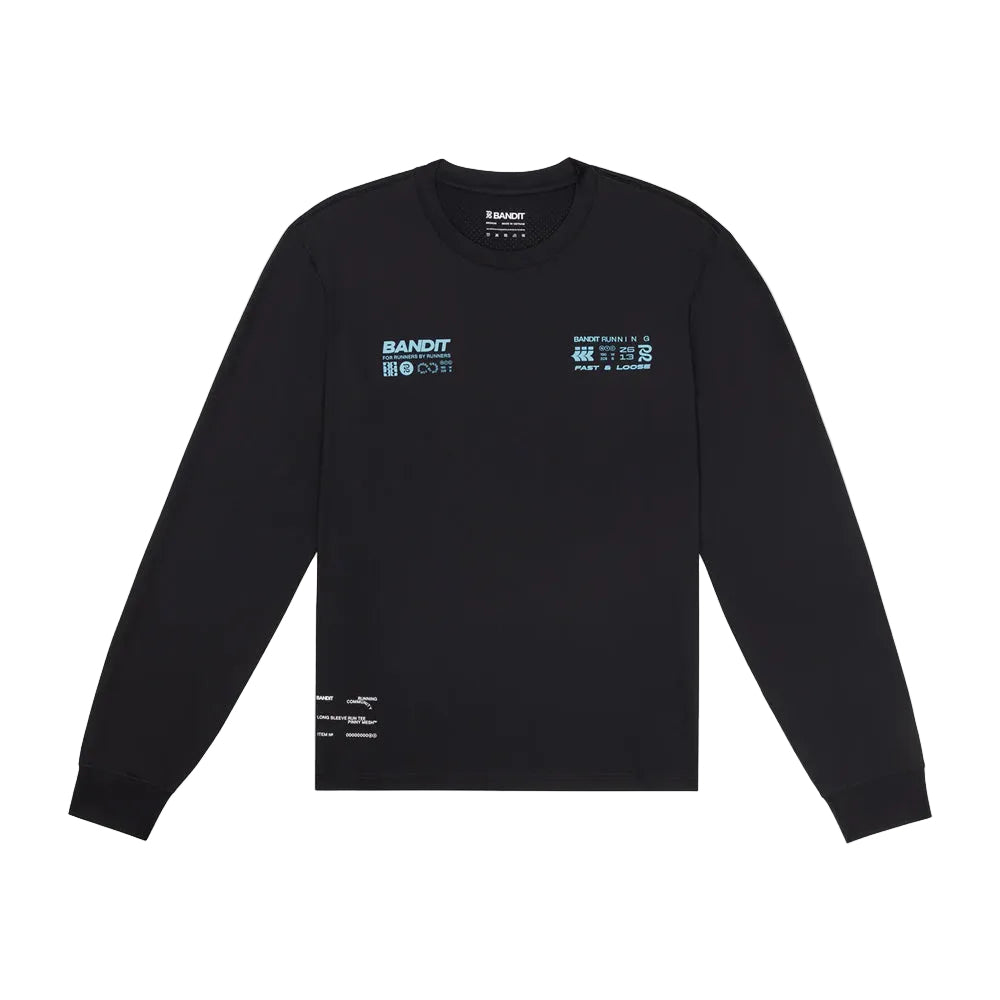 Bandit Unisex NanoMesh™ "Fast & Loose" Long Sleeve - Black