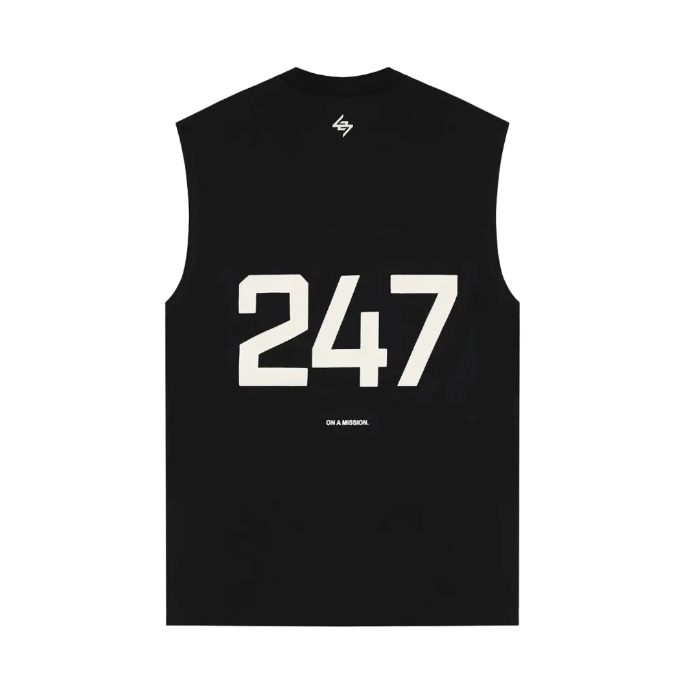 247 Oversized Tank - Jet Black
