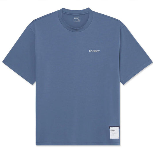 Satisfy Auralite Tee SS25 - Vintage Indigo