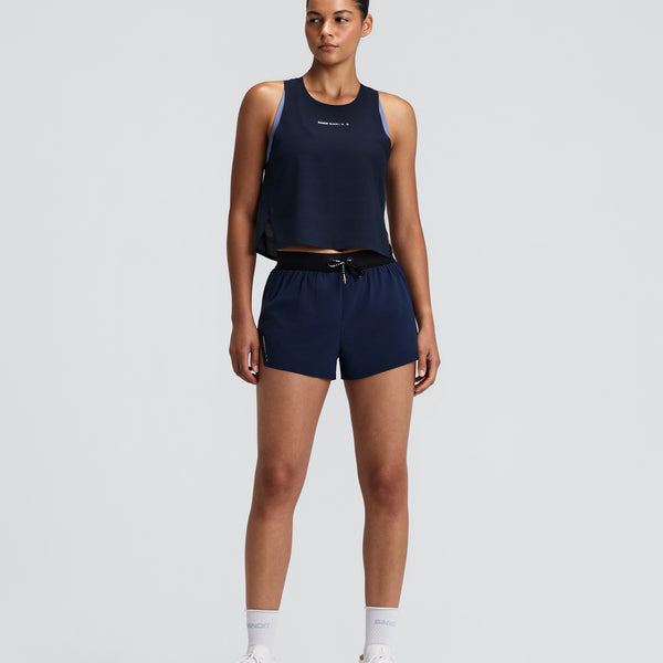 Bandit Women's CoolGrid™ Race Singlet - NY Navy