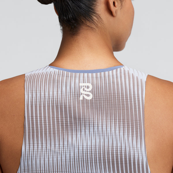 Bandit Women's CoolGrid™ Race Singlet - Pavilion Blue