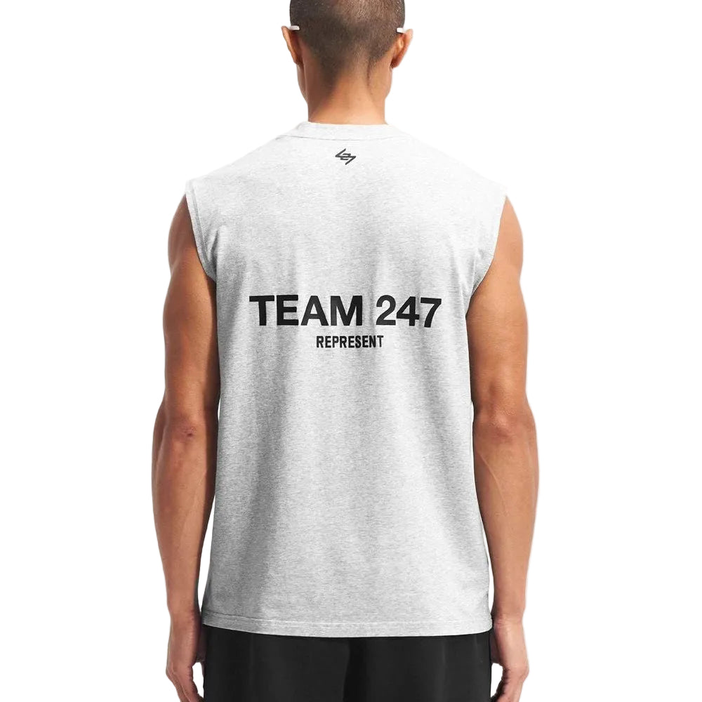 247 Represent Oversized Tank Team - Grey