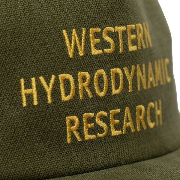 Western Hydrodynamic Research WHR Embroidery Canvas Promo Hat - Drab