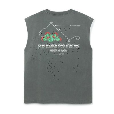 Mothtech Muscle Tee Cocodona Horse - Faded Black