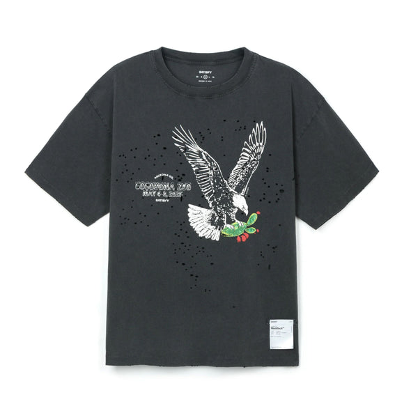 Satisfy Mothtech Tee Cocodona Eagle - Aged Black