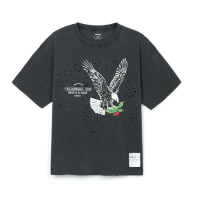 Satisfy Mothtech Tee Cocodona Eagle - Aged Black