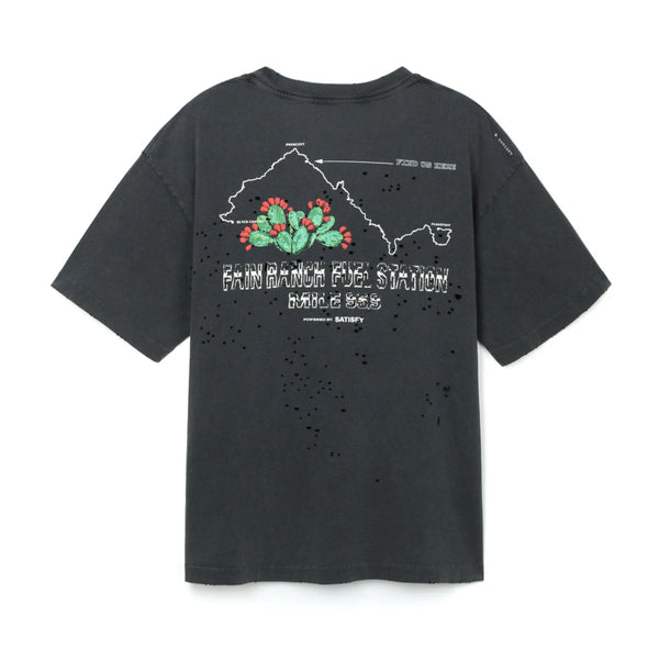 Satisfy Mothtech Tee Cocodona Eagle - Aged Black