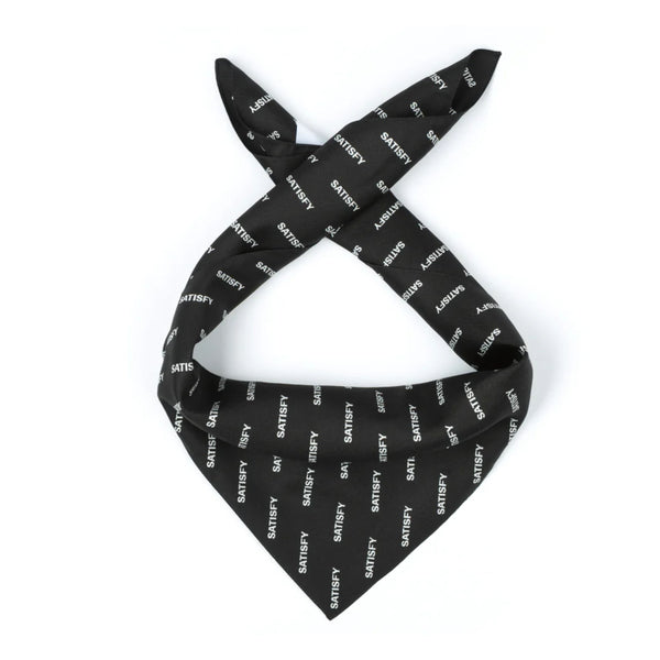 Satisfy SoftCell Carré de soie Bandana - Black SA