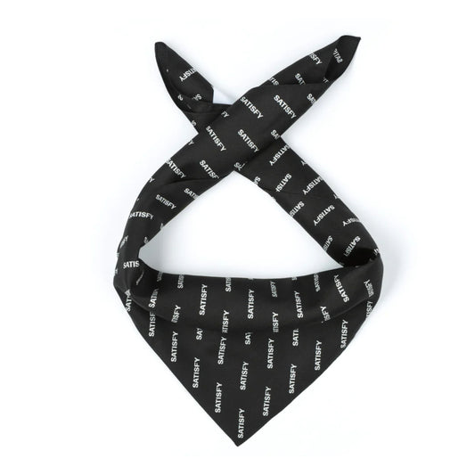 Satisfy SoftCell Carré de soie Bandana - Black SA