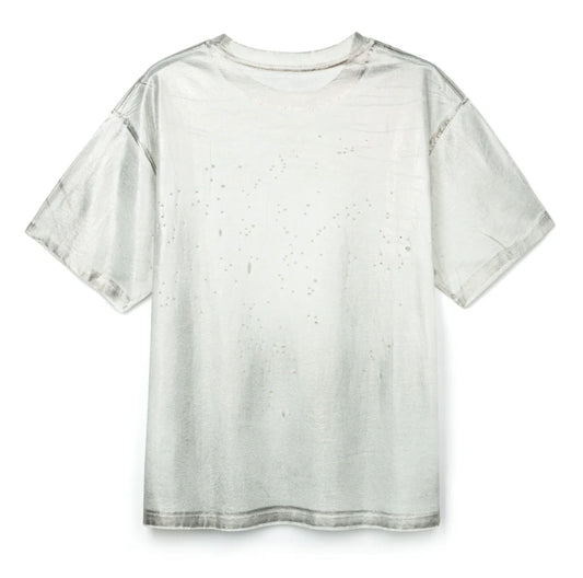 Satisfy Mothtech Tee - Silver Foil