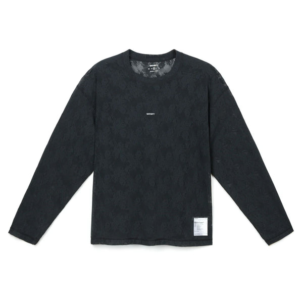 Satisfy Space Women’s Space Lace Long Tee - Black