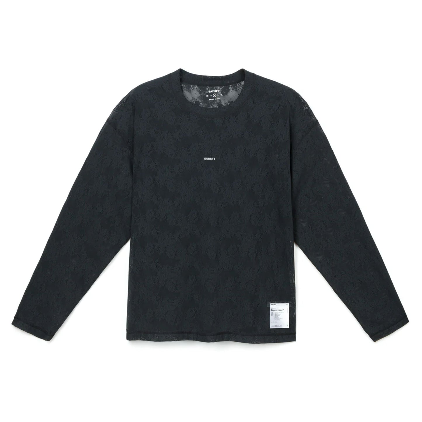 Satisfy Space Women’s Space Lace Long Tee - Black