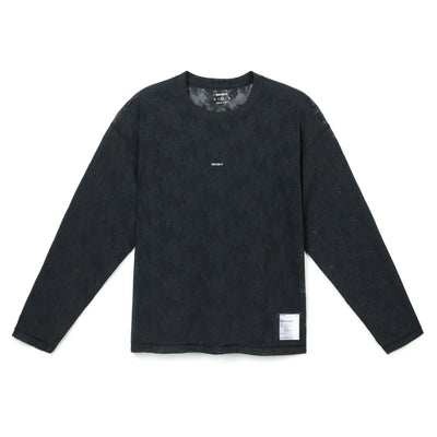 Satisfy Space Women’s Space Lace Long Tee - Black