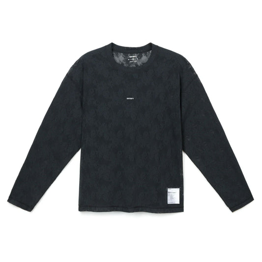 Satisfy Space Women’s Space Lace Long Tee - Black