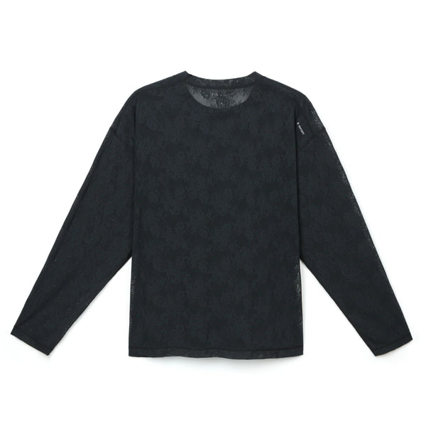 Satisfy Space Women’s Space Lace Long Tee - Black