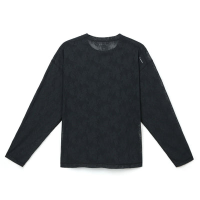 Satisfy Space Women’s Space Lace Long Tee - Black