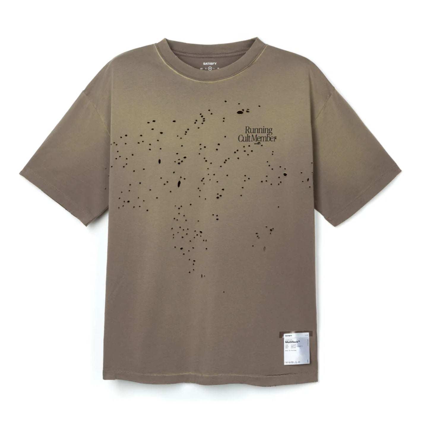 Satisfy Mothtech Tee RCM - Sun Bleached Falcon