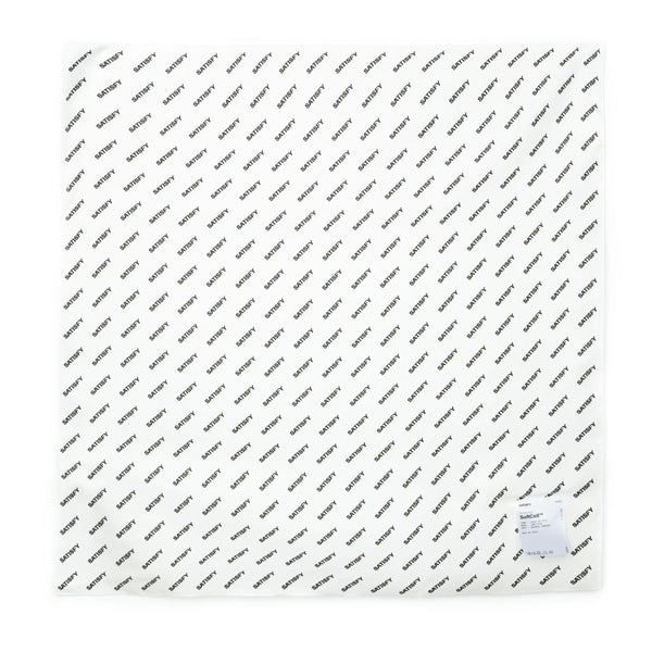 Satisfy SoftCell Carré de soie Bandana - White