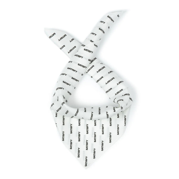 Satisfy SoftCell Carré de soie Bandana - White