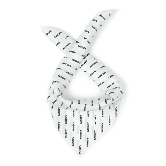 Satisfy SoftCell Carré de soie Bandana - White