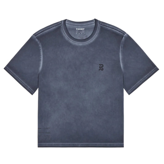 Bandit Perform Cropped Tee - Anthracite