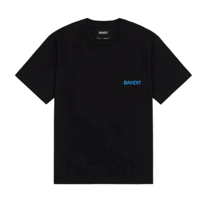 Bandit Classic Cotton Tee Ink Blot Flower - Black