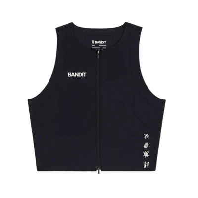 Bandit Adapto Zip Front Tank - Black
