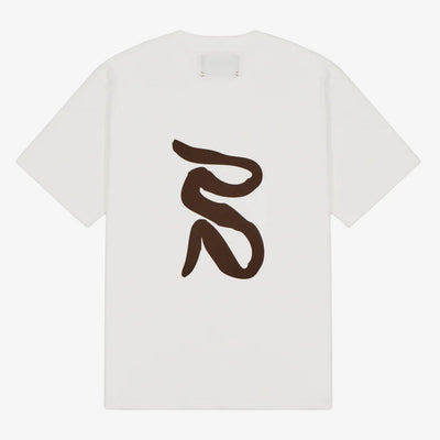 Bandit 26 Classic Cotton Tee Stylized Current White