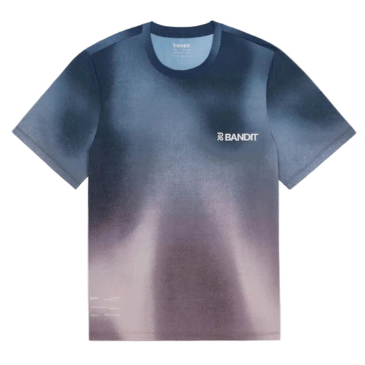 Bandit SS Performance Tee - Tranquil Blue Wave Print
