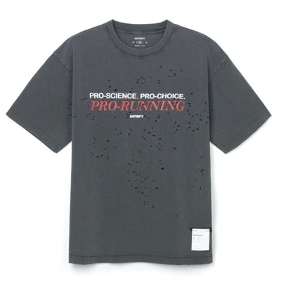 Satisfy Mothtech Tee Pro Running - Aged Black