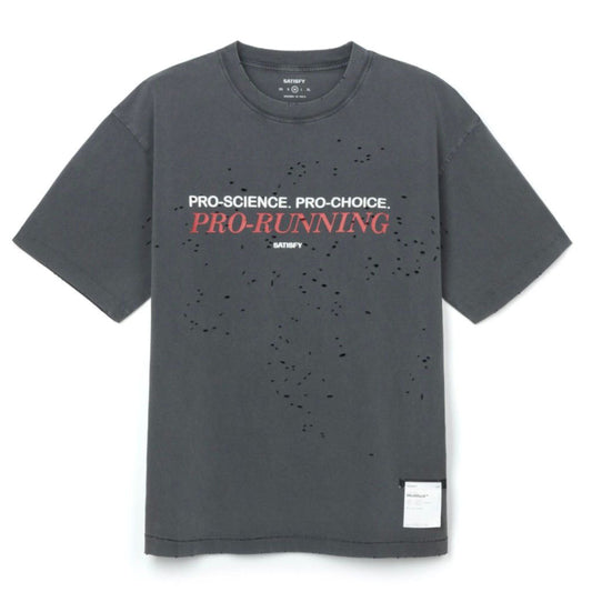 Satisfy Mothtech Tee Pro Running - Aged Black
