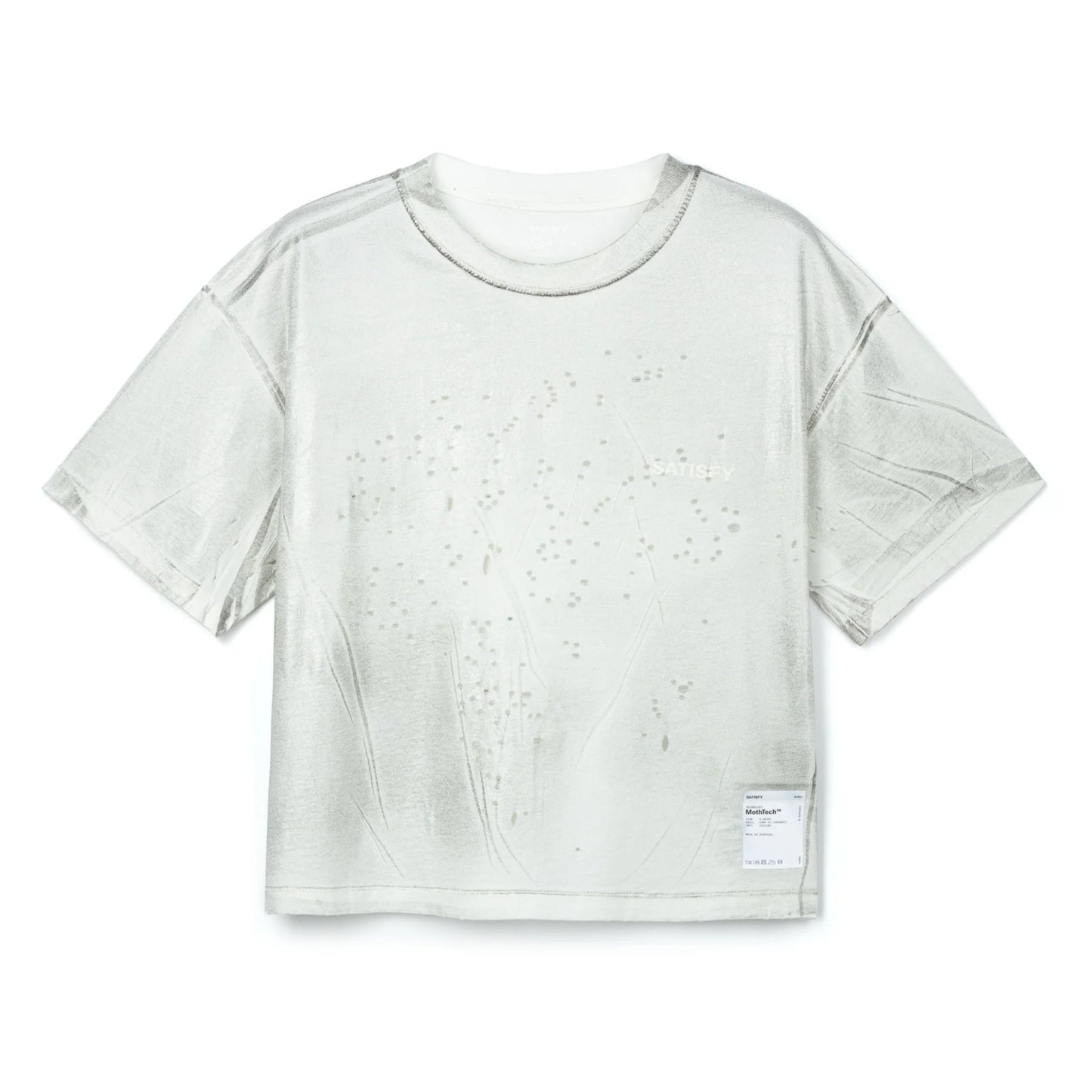 Satisfy Mothtech Tee Women’s - Silver Foil