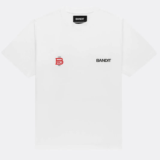 Bandit London Marathon 26 Classic Cotton Tee - White