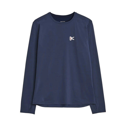 District Vision Deva LS Tee Navy