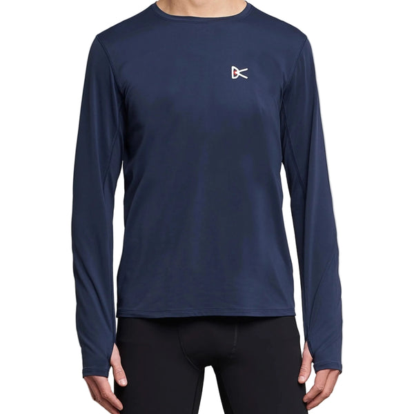 District Vision Deva LS Tee Navy
